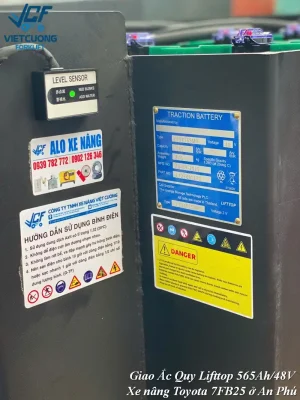 Thay Ắc Quy Lifttop ở An Phú