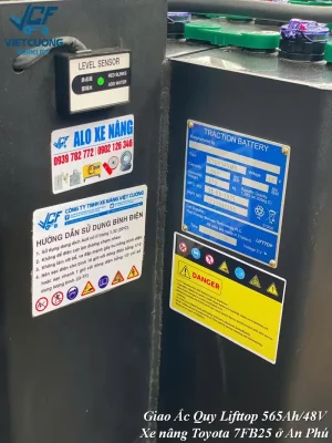 Ắc Quy Lifttop tại An Phú