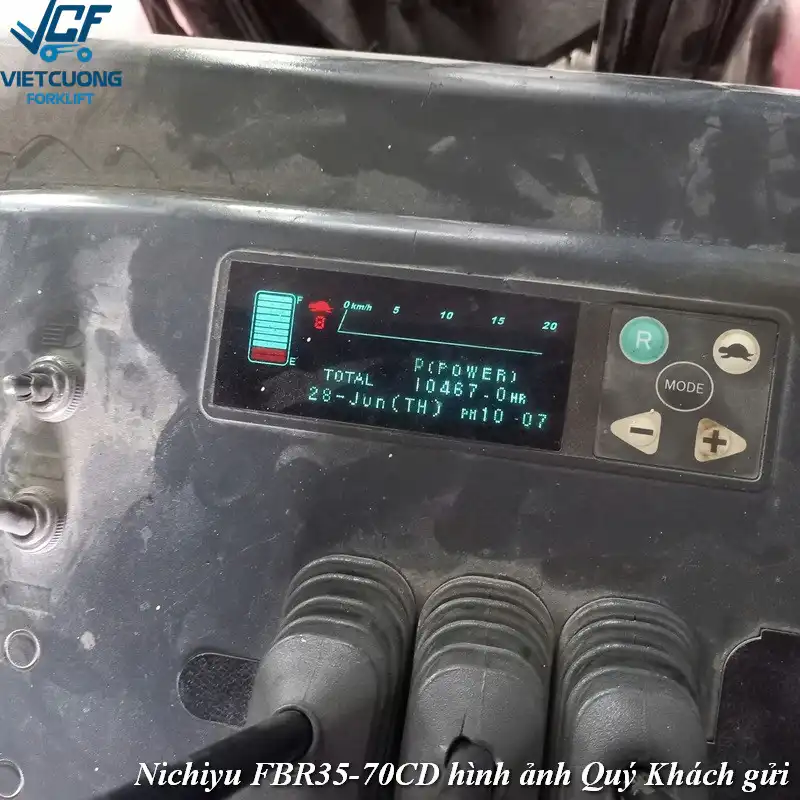 Hình ảnh xe nâng Nichiyu FBR35 Khách gửi
