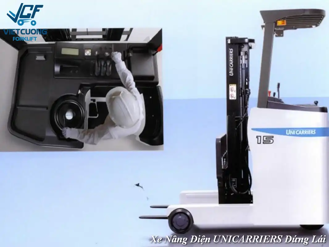 Xe nâng điện đứng lái UNICARRIERS