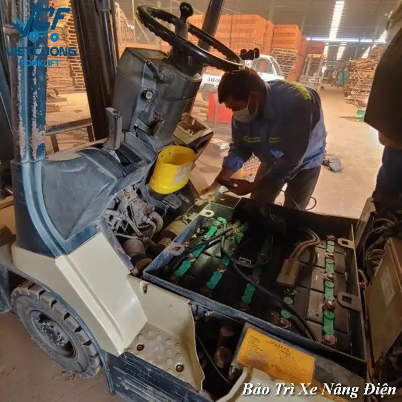 Bảo Dưỡng Xe Nâng Điện