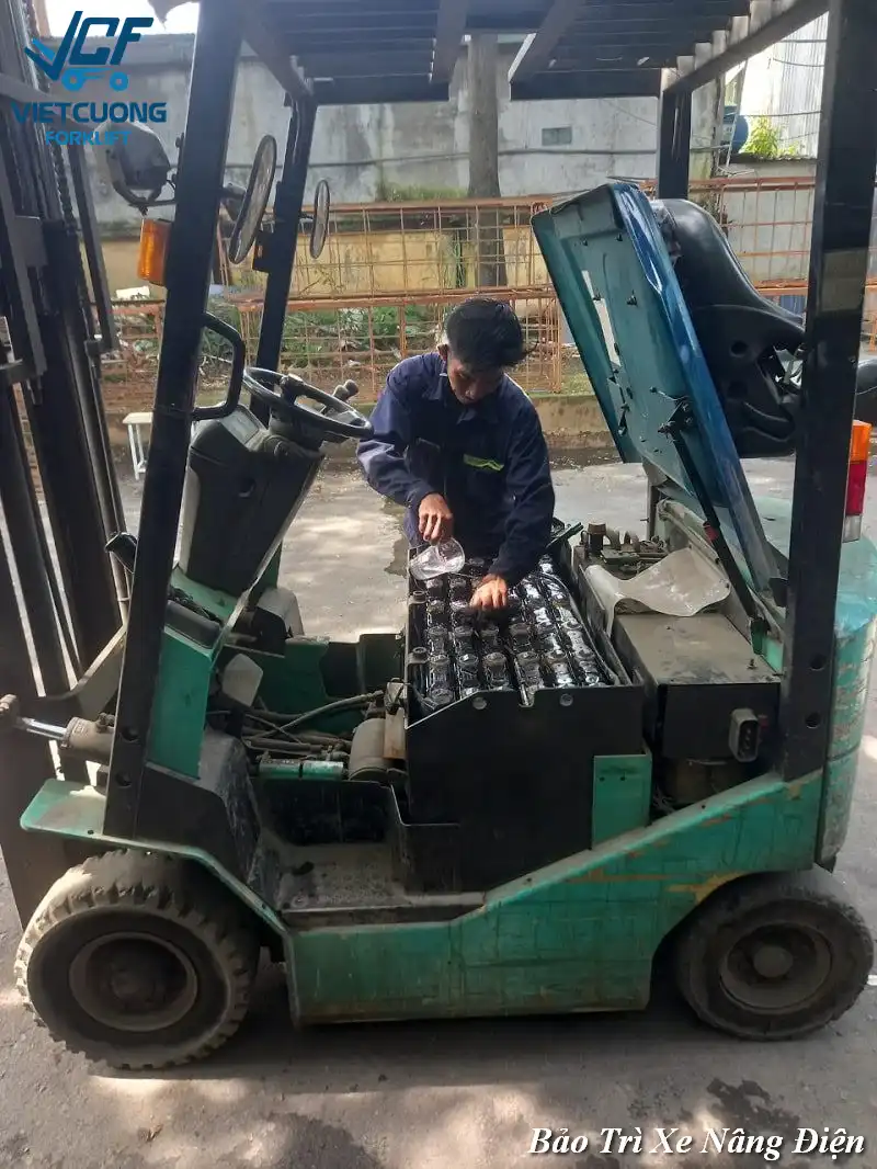 Bảo trì xe nâng điện