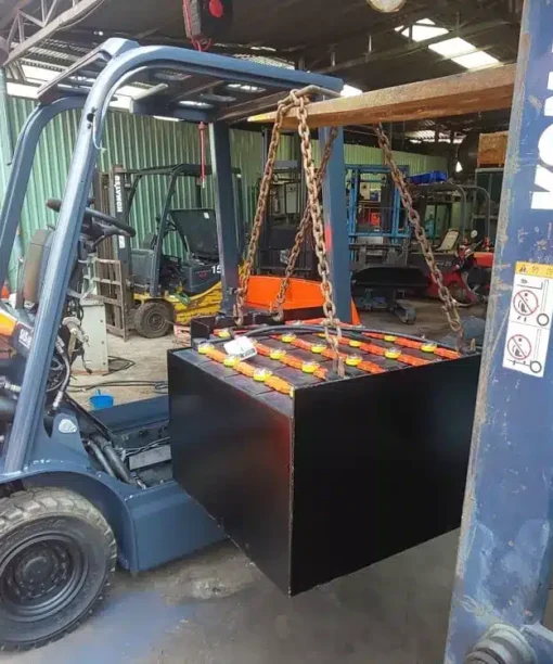 Ắc quy xe nâng Rocket cho xe nâng Toyota