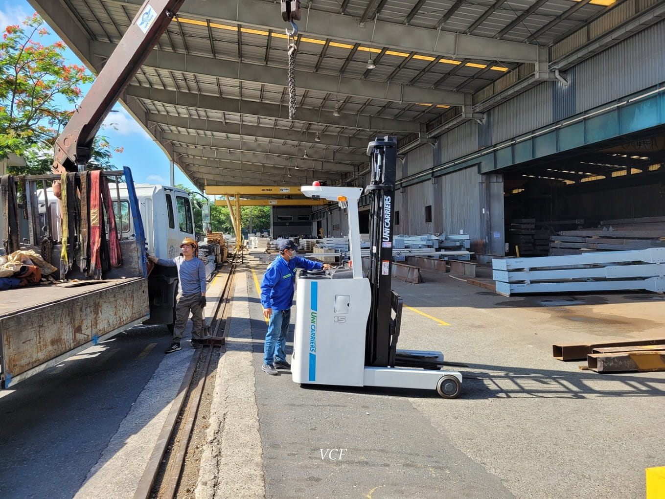 Bàn giao xe nâng tại Vũng Tàu