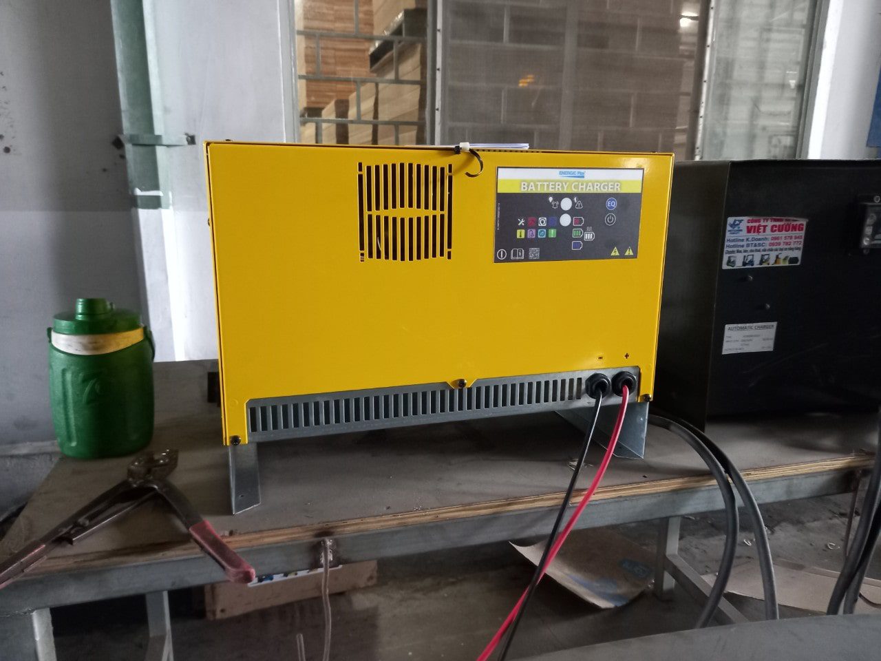 Lắp đặt máy sạc Energic tại Nam Tân Uyên