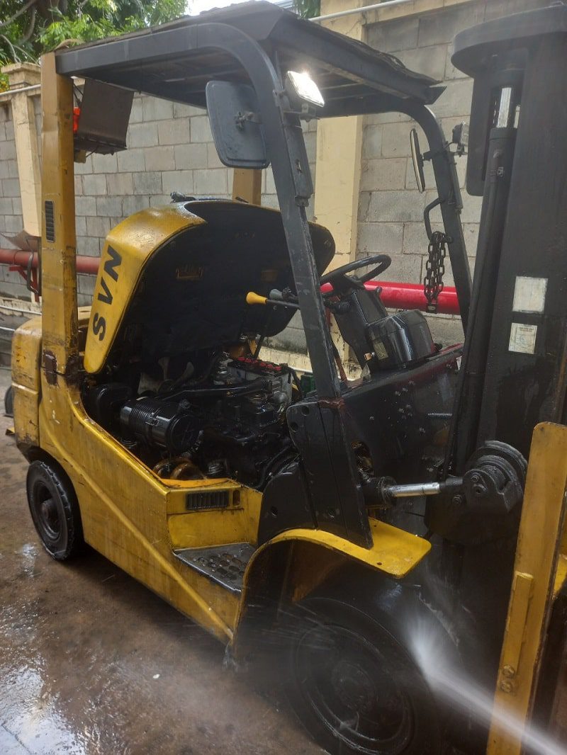 quy trinh bao tri xe nang dau