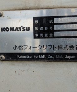 Komatsu FB15EX-7