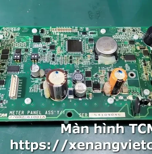 Màn hình TCM lỗi 075, Sửa chữa xe nâng điện
