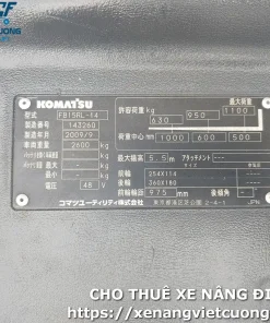 thuê xe nâng Komatsu