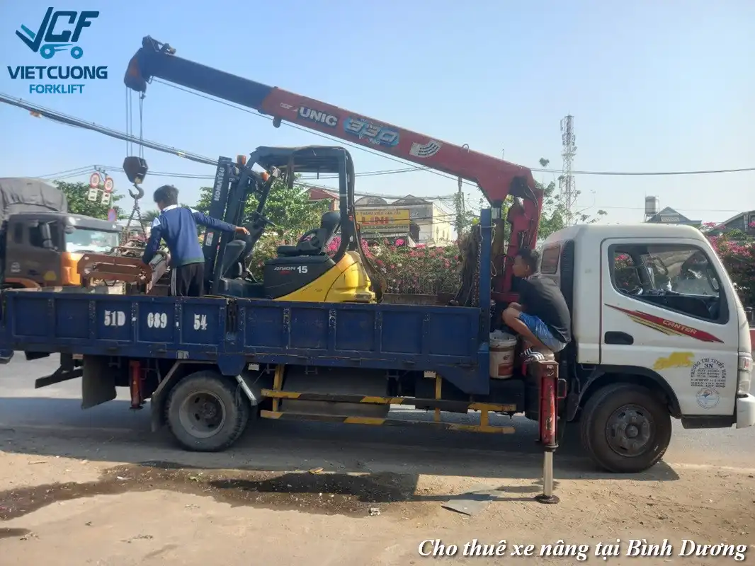 Cho thuê xe nâng Bình Dương