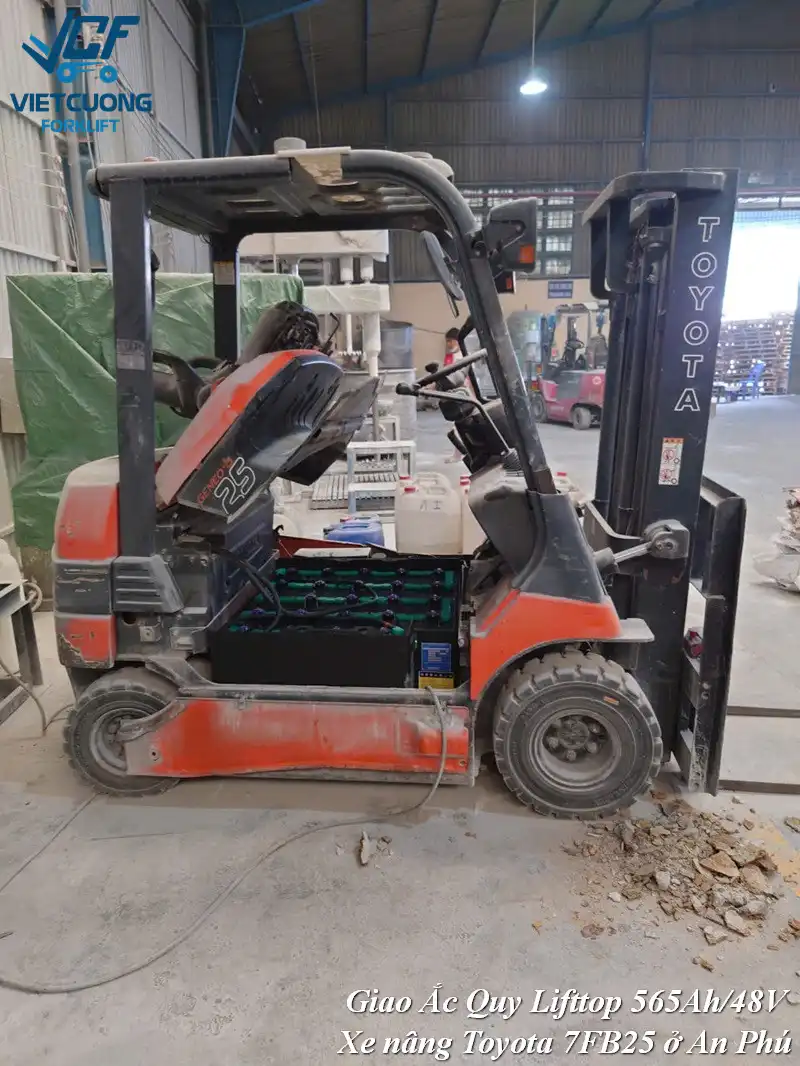 Thay Ắc Quy Lifttop ở An Phú