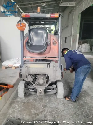 Vệ sinh Motor Pump