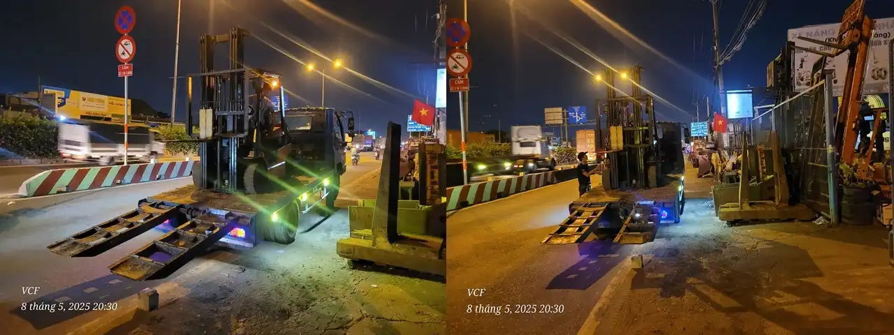 cho thuê xe nâng điện
