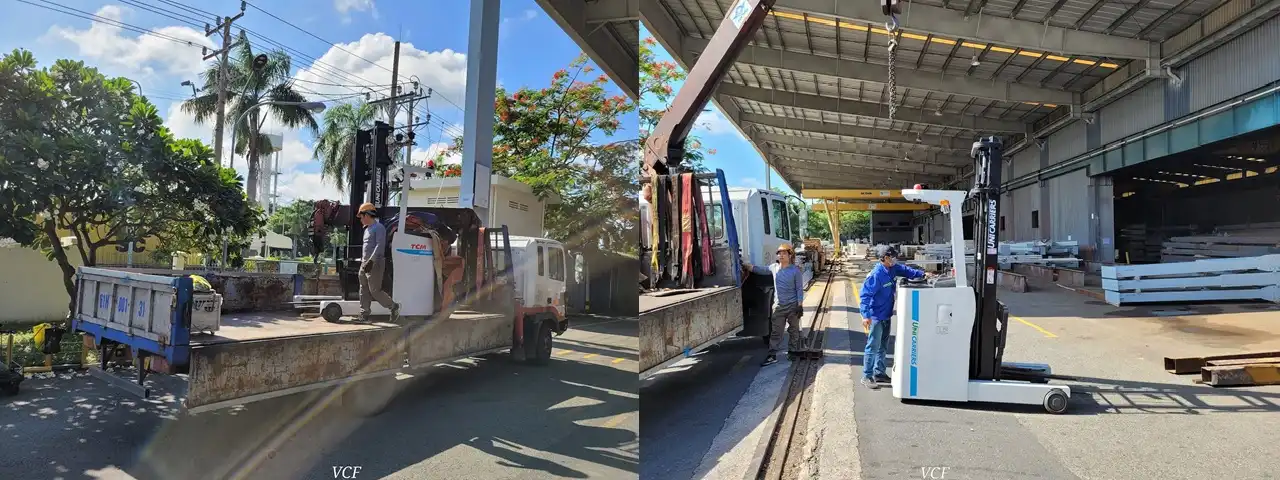 Thuê xe nâng điện